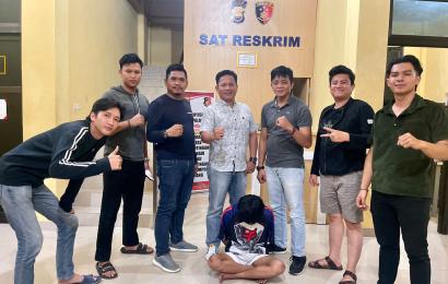 Terduga pelaku berhasil ditangkap