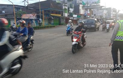 Polres Rejang Lebong Antisipasi Keramaian Lantas Saat Libur