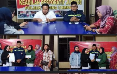 Polsek Gading Cempaka Gelar Restorative Justice 