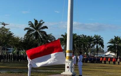 Wakapolres BS Hadiri Upacara Peringatan Hari Lahir Pancasila  