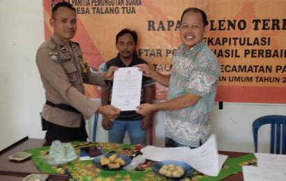 Pak Bhabin Hadiri Rapat Pleno Terbuka Perbaikan Data Pemilih Ditingkat PPS