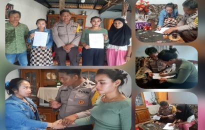 Bhabinkamtibmas Polsek Teluk Segara Problem Solving Permasalahan Warga Binaan