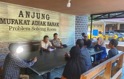 Terduga pelaku pencurian BH
