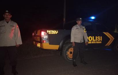 Polsek Kotapadang Patroli Rutin di Jalur Lintas Kotapadang-PUT