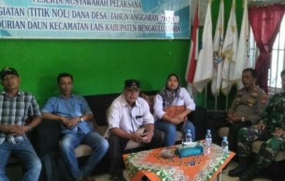 Diawasi Kepolisian, Desa Durian Daun Cairkan BLT