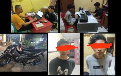 2 Remaja Terduga Pelaku Curanmor