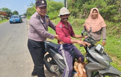 Antisipasi Tindak Pidana, Polsek Bermani Ulu Gelar Razia Sajam dan Senpi