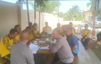Polres Kaur Anev Persiapan HUT Bhayangkara ke-77