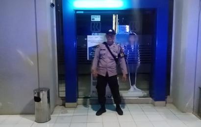 Optimalkan Patroli Obvit Perbankan, Polsek Padang Jaya Sampaikan Pesan Kamtibmas