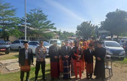 Kapolsek Sukaraja, Hadiri Festival Jambar Serawai Hari Jadi Kabupaten Seluma 