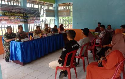 Kapolsek Lebong Atas Hadiri Monitoring dan Evaluasi ADD dan DD di Desa Tabeak Blau II