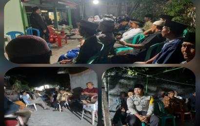 Bhabinkamtibmas Polsek Teluk Segara Sambang Duka