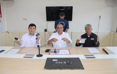 Polda Bengkulu saat press release