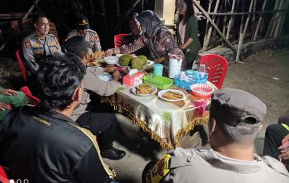 Dukung Masyarakat Jaga Situasi Kamtibmas, Polres Kaur Lakukan Penilaian Siskamling