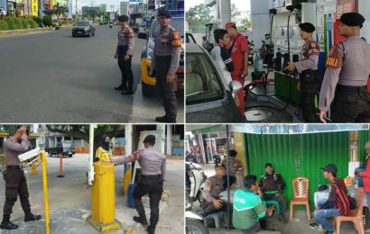 Personel Sat Samapta Patroli Rutin di Objek Vital dan Rawan