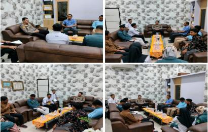 Kapolresta Bengkulu Terima Audensi PW IPNU