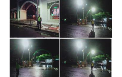 Patroli Subuh Satlantas Polresta Bengkulu di Masjid Jamik dan At Taqwa