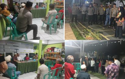 Kapolresta Bengkulu Kunjungi Pos Kamling Terbaik di Kota Bengkulu 