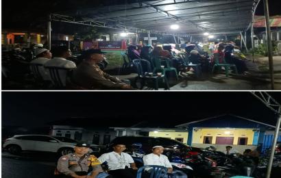 Berempati, Bhabinkamtibmas Polsek Kampung Melayu Sambang Duka