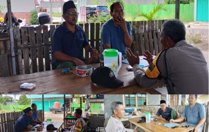 Sambang, Upaya Bhabinkamtibmas Polsek Kampung Melayu Menjalin Komunikasi dengan Warga 