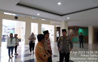 Kapolresta Bengkulu Melakukan Pemantauan Pemberangkatan Jamaah Haji 