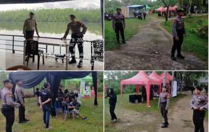 Sat Samapata Polresta Bengkulu, Melakukan Pengamanan Parade Musik Metal 