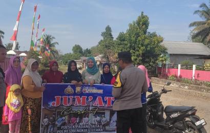 Jumat Curhat, Kapolsek Padang Jaya Dengarkan Keluhan Warga