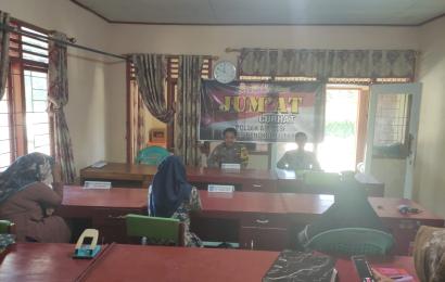 Jumat Curhat, Polsek Air Besi Tampung Aspirasi Masyarakat