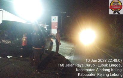 Polsek Sindang Kelingi Patroli Rutin Antisipasi 3C