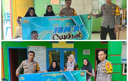 Jumat Curhat, Polsek Lais Dicurhati Masalah Knalpot Brong