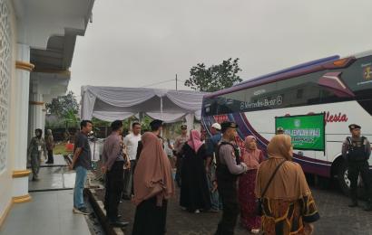 Polres Kepahiang Gelar Pengamanan dan Pengawalan Calon Jamaah Haji