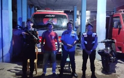 Jalin Komunikasi yang Baik Sat Samapta Polres Bengkulu Utara Sambangi Piket Siaga Dinas Damkar