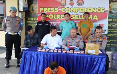 Jual Pil Samcodin, Pria Desa Padang Bakung Diciduk Polisi