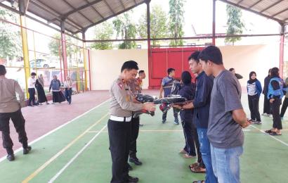 Wujud Perhatian, Polres Kepahiang Motivasi Atlet Bola Voli yang Akan Bertanding