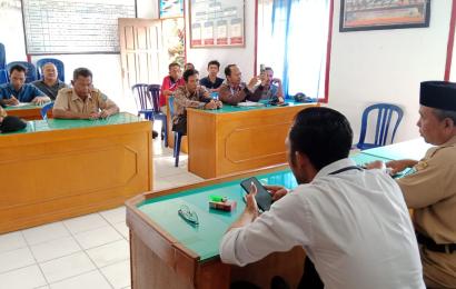 Polsek Giri Mulya Hadiri Kegiatan Rapat Koordinasi Terkait Air Bersih
