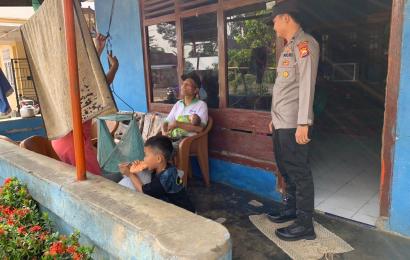 Sapa Warga, Polisi RW Sampaikan Imbauan