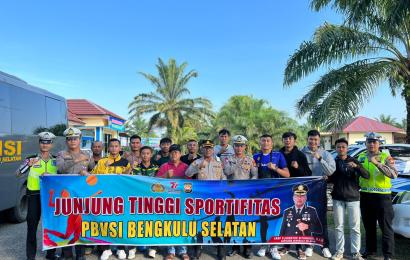 Kapolres BS Lepas Kontingen Tim Voly Putra Mengkuti Kejurda 