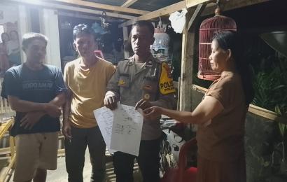 Selingkuh, Warga Desa Lubuk Gedang di Mediasi Polsek Lais  