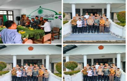 Kapolresta Bengkulu Dampingi Kapolda Bengkulu Kunjungan Silahturahmi ke MUI Provinsi Bengkulu 