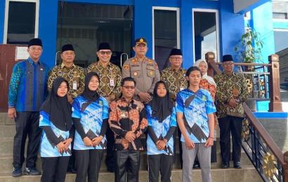 Kapolres Hadiri Pelepasan Siswa Paralayang Kabupaten Lebong