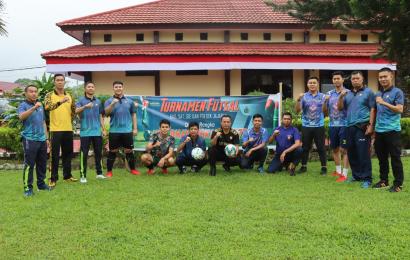 Meriahkan HUT Bhayangkara, Polres Kepahiang Gelar Turnamen Futsal Antar Satfung dan Polsek Jajaran