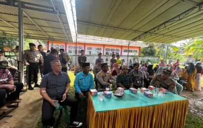 Kapolres BS Lakukan Pengecekan Pelaksanaan Pilkades Serentak Tahun 2023 di Wilayah Hukum