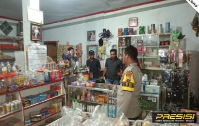 Sambang Kamtibmas, Polsek Selebar Sampaikan Imbauan Kamtibmas