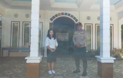 Polsek Giri Mulya Melaksanakan Pengamanan Ibadah Umat Kristiani di Gereja