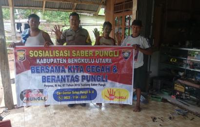 Cegah Pungli, Polsek Giri Mulya Gencar Lakukan Sosialisasi Saber Pungli