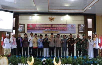 Jelang HUT Bhayangkara Ke-77 dan Menghadapi Tahun Pemilu, Polres RL Laksanakan Doa Bersama Lintas Agama 