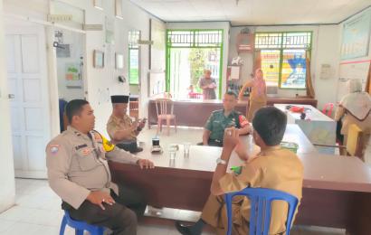 Sambang Tatap Muka, Polsek Curup Sasar Kantor Kelurahan Air Rambai