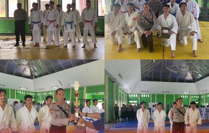 Polresta Bengkulu Gelar Pertandingan Bela Diri, Polres Benteng Sabet Juara 1 