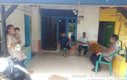 Patroli Sambang dan Patroli KRYD, Polsek Sukaraja Sampaikan Imbauan Kamtibmas 