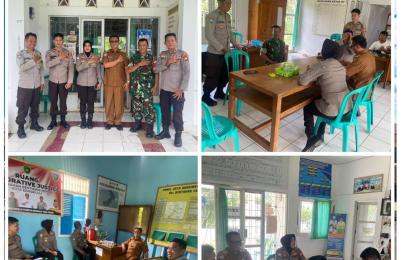 Sat Binmas Polresta Bengkulu Melaksanakan Penilaian Lomba 3 Pilar di Kelurahan Bentiring Permai